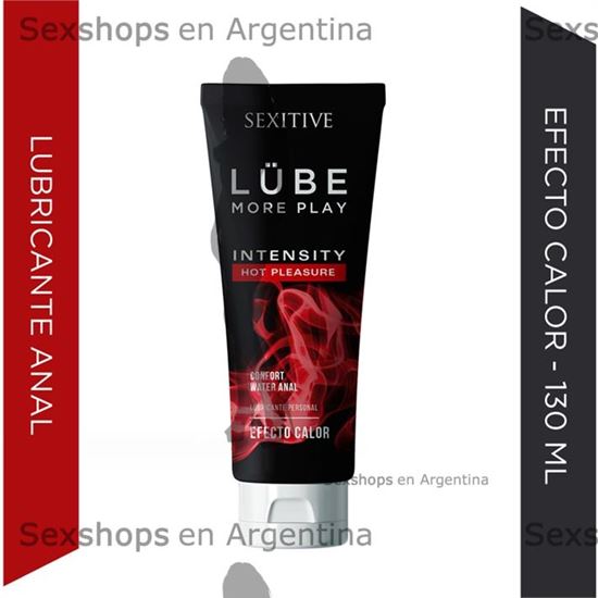 Gel Lubricante Lube Supreme anal y efecto calor 130ml